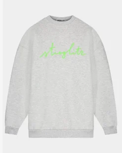 STIEGLITZ Aiko Sweater | Melange Grey^DAMES Sweaters