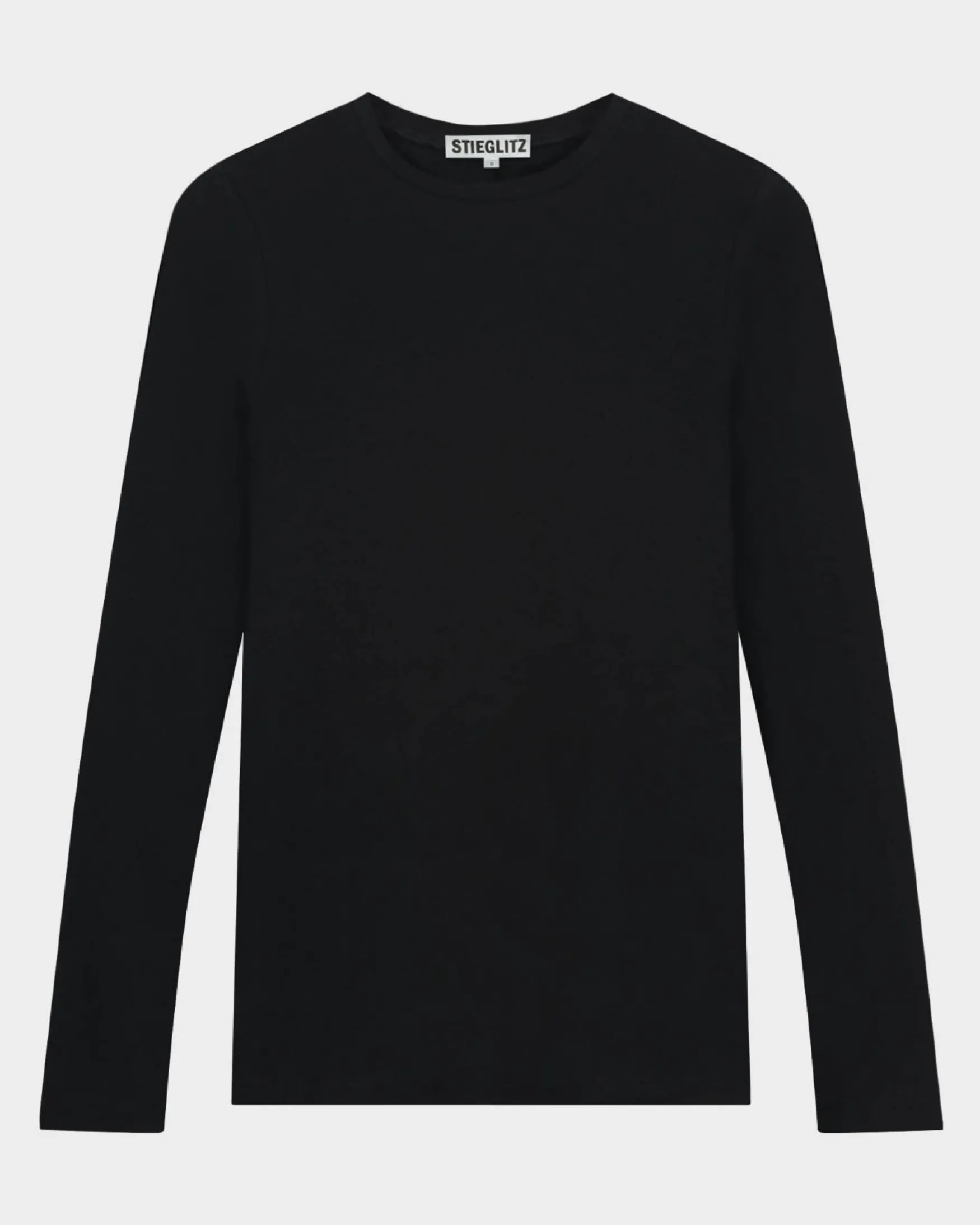 STIEGLITZ Basic Longsleeve | Black^DAMES Longsleeves, Blouses & Pullis