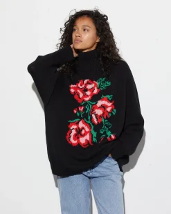 STIEGLITZ Bella Knitted Sweater | Black^DAMES Knitwear|Sweaters