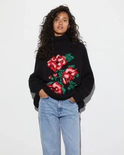 STIEGLITZ Bella Knitted Sweater | Black^DAMES Knitwear|Sweaters