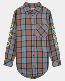 STIEGLITZ Caiden Blouse | Blue^DAMES Longsleeves, Blouses & Pullis