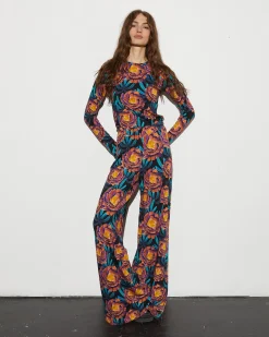 STIEGLITZ Chesna Palazzo | Brown^DAMES Broeken