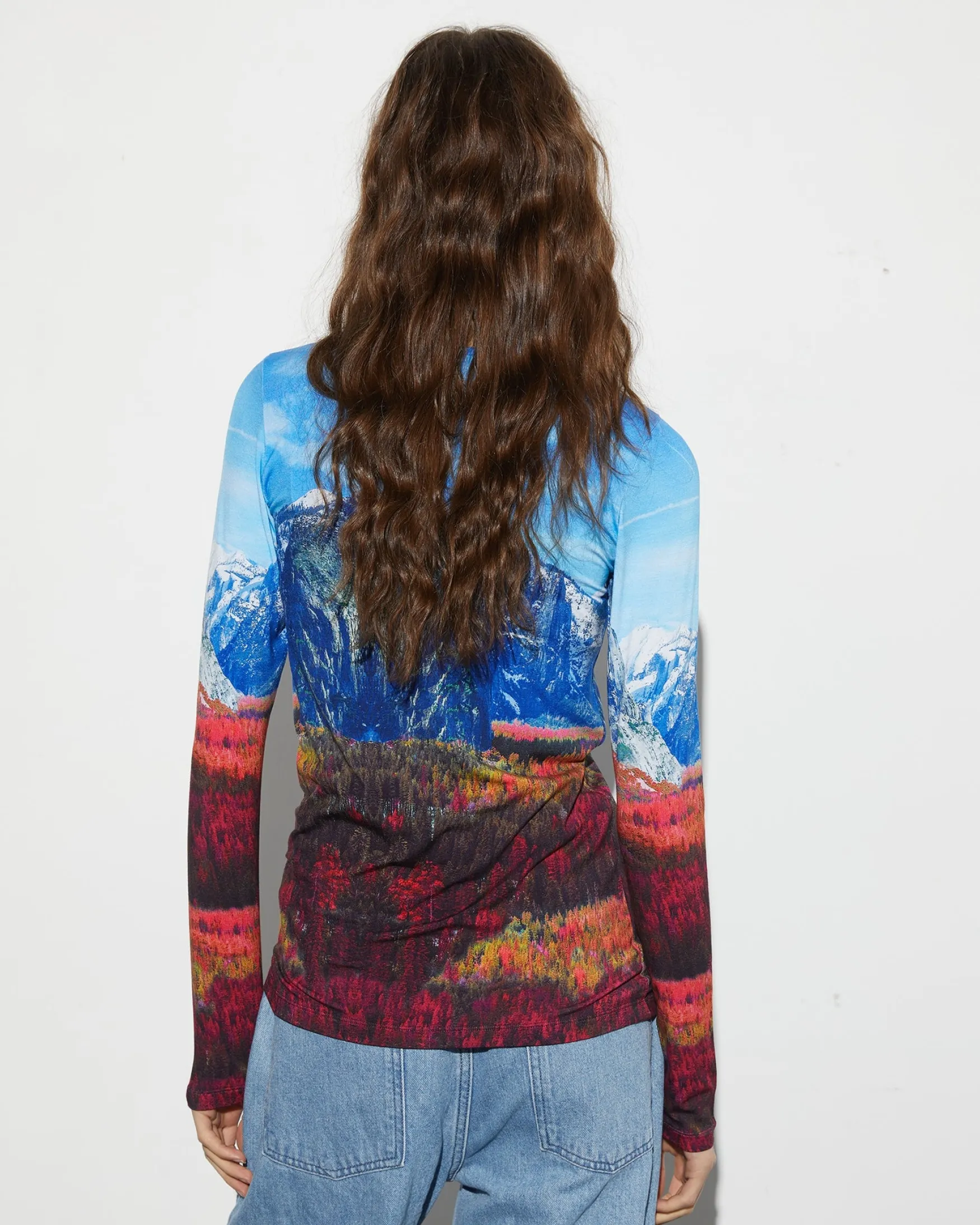 STIEGLITZ Dusa Longsleeve Top | Blue^DAMES Longsleeves, Blouses & Pullis