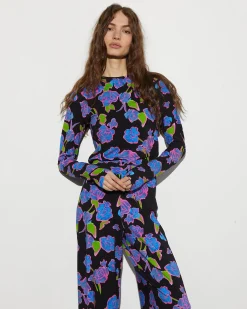 STIEGLITZ Lilia Longsleeve | Purple^DAMES Longsleeves, Blouses & Pullis