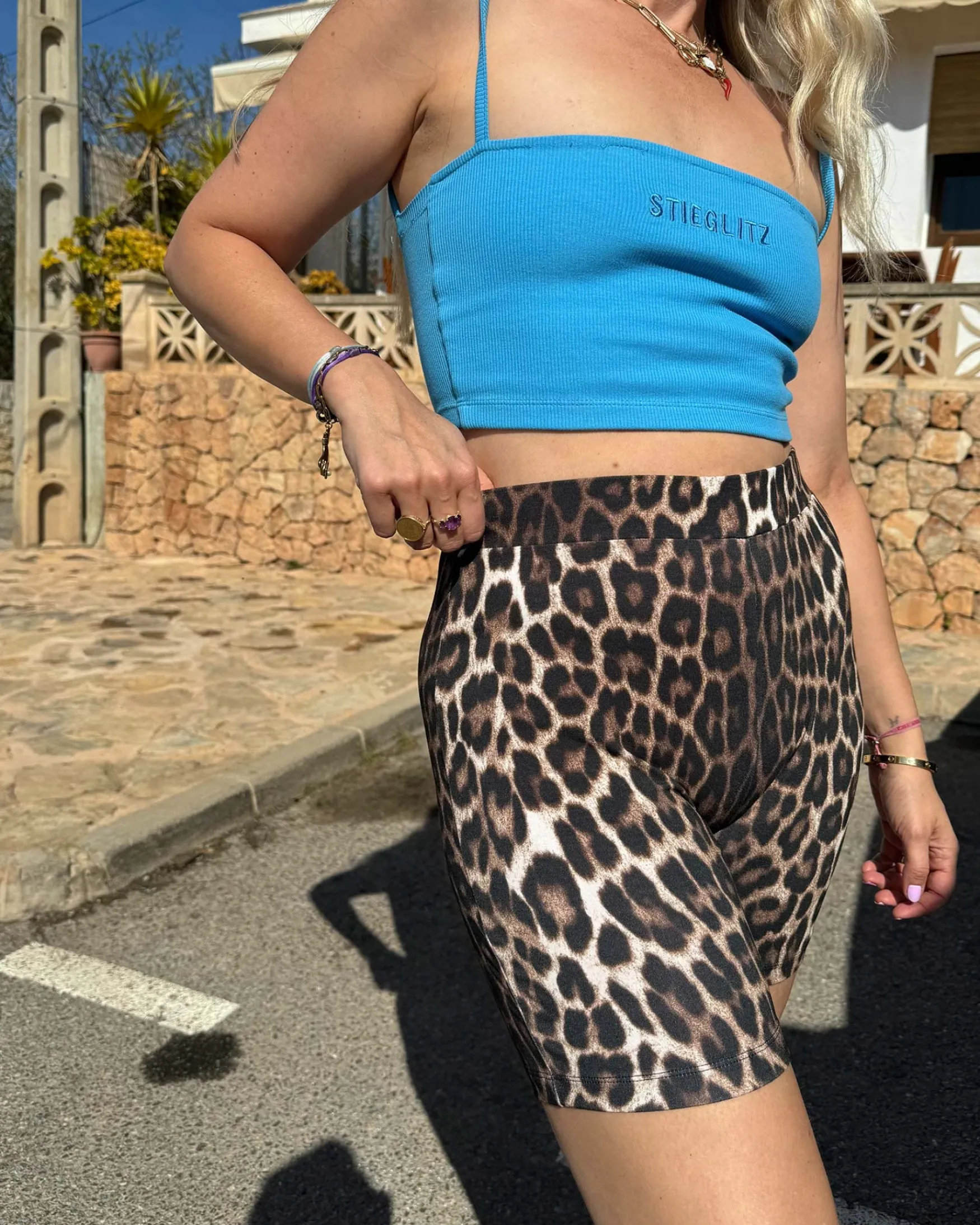 STIEGLITZ Luca Short | Brown^DAMES Rokken & Korte Broeken