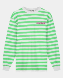 STIEGLITZ Mikayla Skate Longsleeve | Green^DAMES Longsleeves, Blouses & Pullis