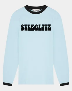 STIEGLITZ Mirka Longsleeve | Blue^DAMES Longsleeves, Blouses & Pullis