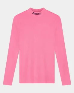 STIEGLITZ Neon Stieg Pulli | Neon Pink^DAMES Longsleeves, Blouses & Pullis