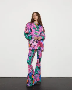 STIEGLITZ Neveah Flared Broek | Pink^DAMES Broeken