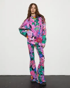 STIEGLITZ Neveah Flared Broek | Pink^DAMES Broeken