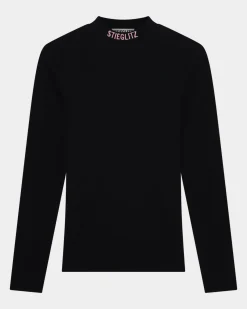 STIEGLITZ Stieg Pulli | Black^DAMES Longsleeves, Blouses & Pullis