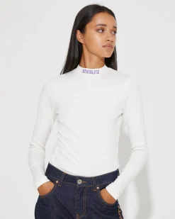 STIEGLITZ Stieg Pulli | White^DAMES Longsleeves, Blouses & Pullis