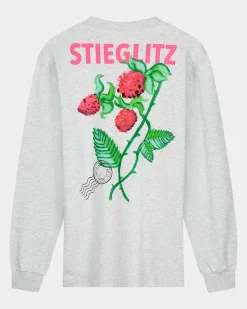 STIEGLITZ Tereza Skate Longsleeve | Melange Grey^DAMES Longsleeves, Blouses & Pullis