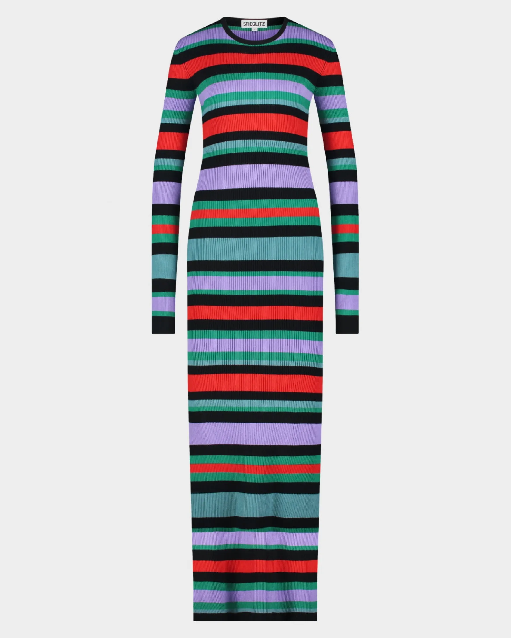 STIEGLITZ Valentina Dress | Green^DAMES Jurken|Knitwear