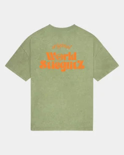 STIEGLITZ World Of Stieg Oversized T-shirt | Green^DAMES T-Shirts & Tops