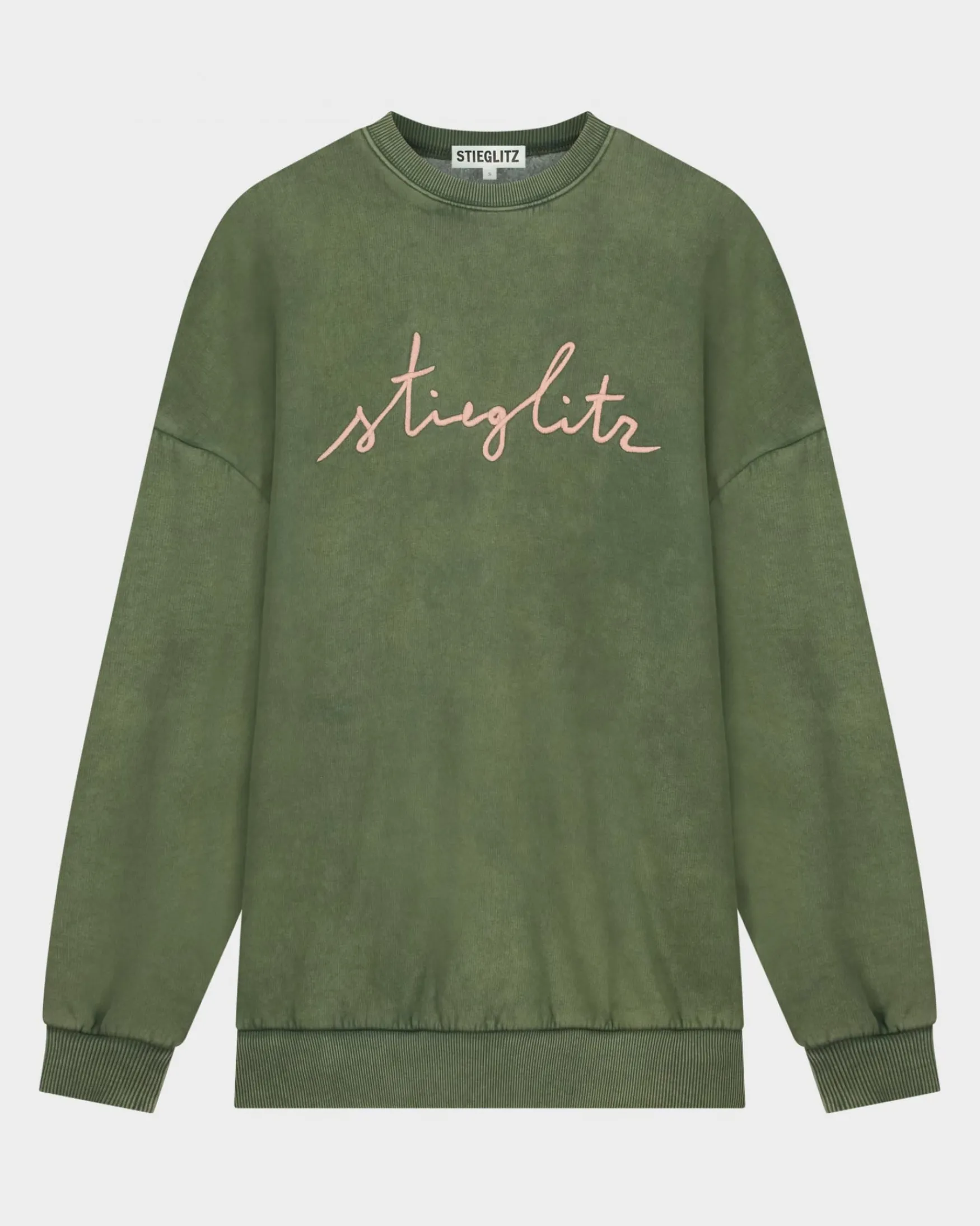 STIEGLITZ Worn Out Sweater | Green^DAMES Sweaters